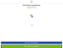 Tablet Screenshot of peterchangschinese.com